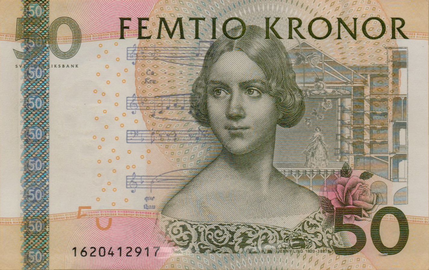 Sweden 50 2011 UNC P-64/c